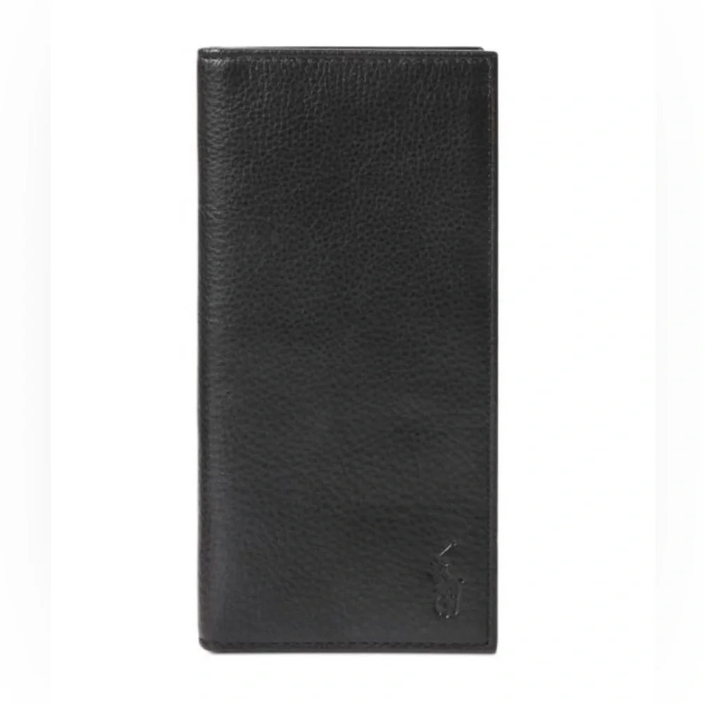Polo Ralph Lauren Burnished Narrow Pocket Wallet NIB